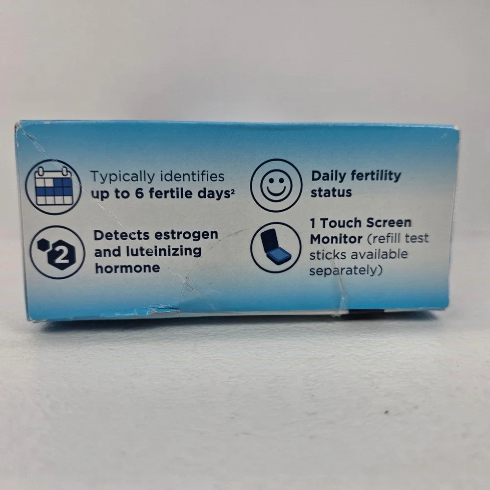 Clearblue Fertility Monitor with Touch Screen 99% Accurate LH Surge Detection